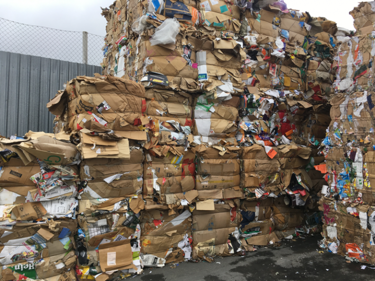 Cardboard Recycling Whanganui Resource Recovery Centre